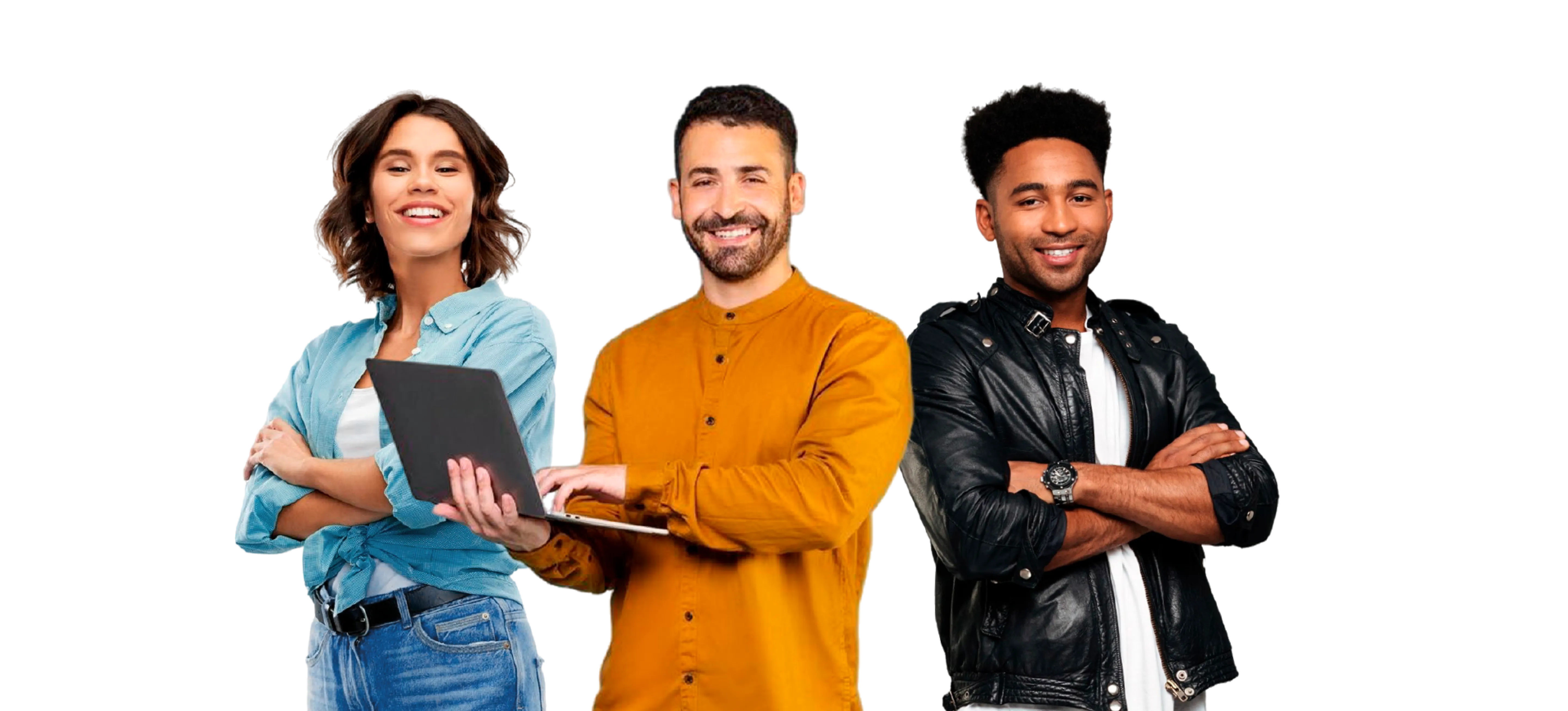 Equipo Chuzo: María, Carlos y Alex